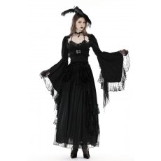 画像5: Gothic retro girdling waist bell-sleeves cape / ケープ【DARK IN LOVE】 (5)