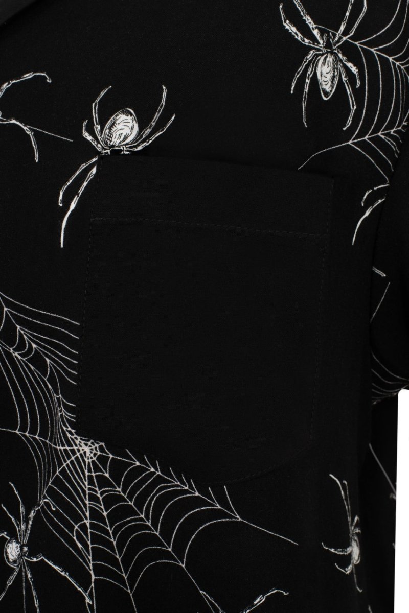 画像9: Grungy Spider Shirt / トップス【HELL BUNNY】 (9)