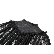 画像9: Gothic Elegant Vintage Lace Oversized Sleeves Cape / ボレロ【DARK IN LOVE】 (9)