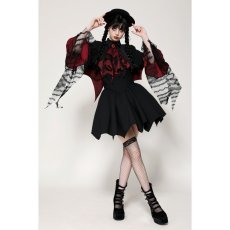 画像7: Gothic vampire shadow bat-shaped capelet / ボレロ【DARK IN LOVE】 (7)