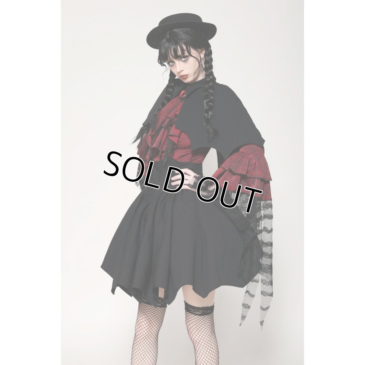 画像6: Gothic vampire shadow bat-shaped capelet / ボレロ【DARK IN LOVE】 (6)
