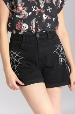画像1: Arania Shorts / ショートパンツ【HELL BUNNY】 (1)