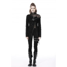 画像7: Punk locomotive shredded asymmetric sexy top / トップス【DARK IN LOVE】 (7)