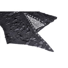 画像13: Punk locomotive shredded asymmetric sexy top / トップス【DARK IN LOVE】 (13)