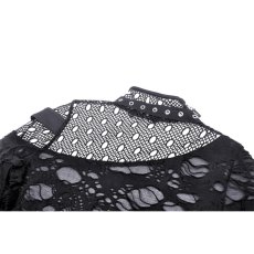 画像15: Punk locomotive shredded asymmetric sexy top / トップス【DARK IN LOVE】 (15)