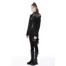 画像8: Punk locomotive shredded asymmetric sexy top / トップス【DARK IN LOVE】 (8)