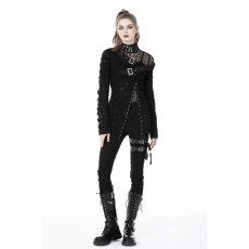 画像5: Punk locomotive shredded asymmetric sexy top / トップス【DARK IN LOVE】 (5)