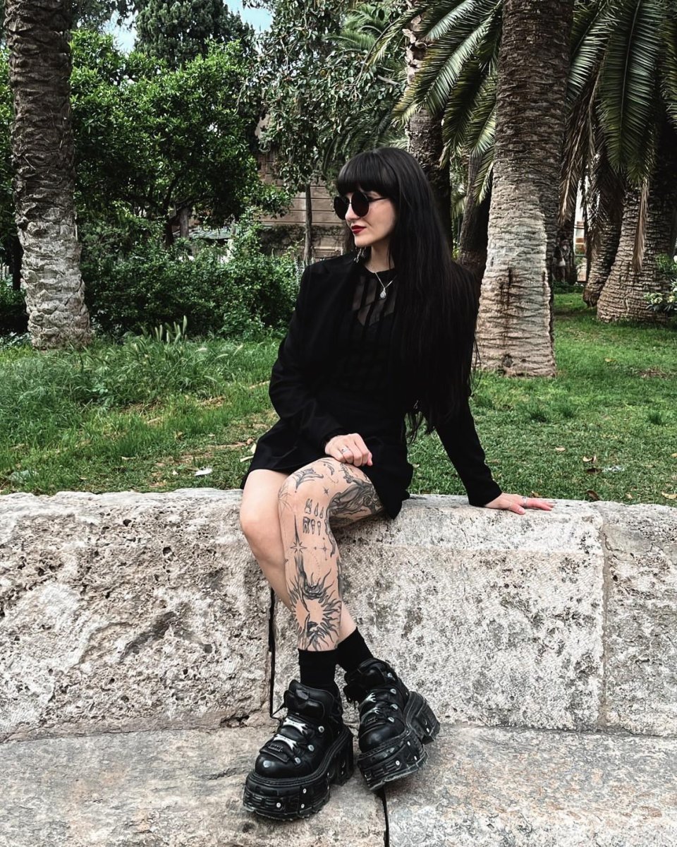 画像43: [取り寄せ] M-TANK106-C2 / クギ / 厚底スニーカー / 本革【NEW ROCK】 (43)