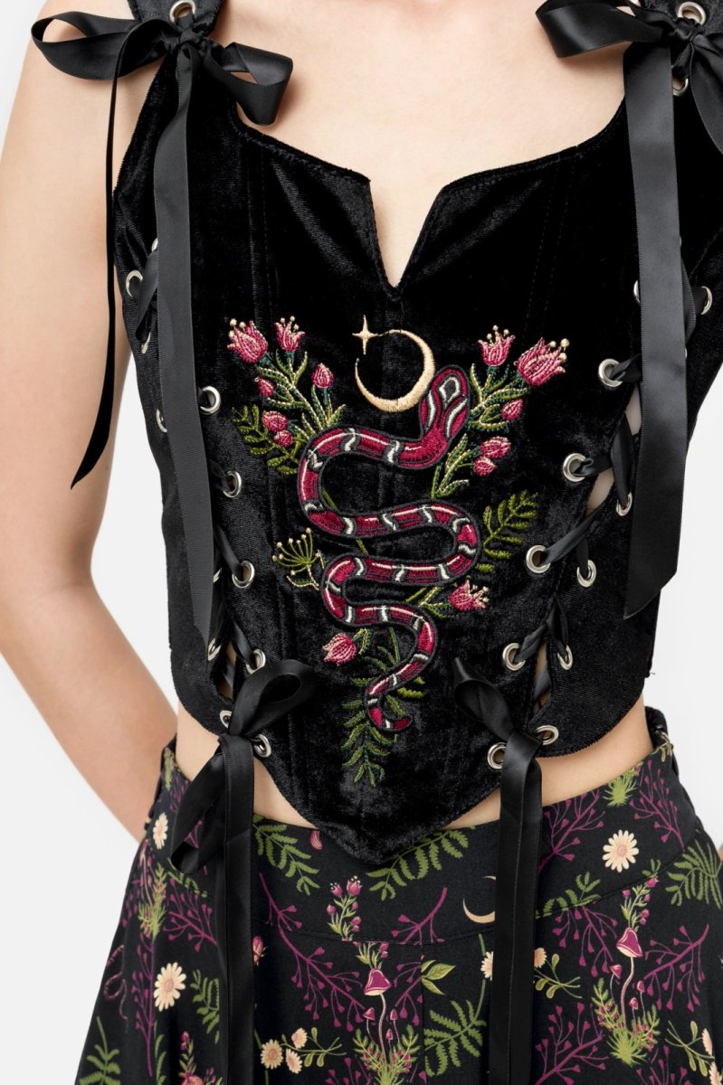 画像6: ENCHANTED ENCOUNTERS / コルセットトップス【Restyle】 (6)