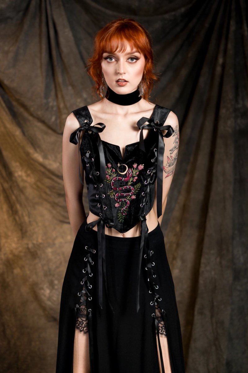 画像16: ENCHANTED ENCOUNTERS / コルセットトップス【Restyle】 (16)