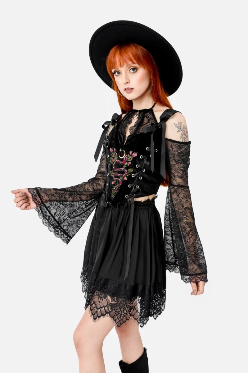 画像23: ENCHANTED ENCOUNTERS / コルセットトップス【Restyle】 (23)