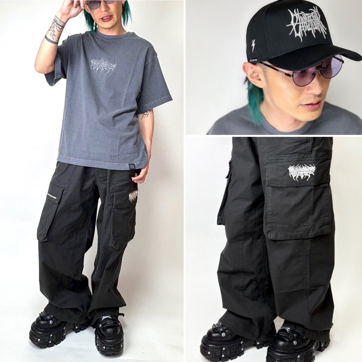 画像7: Iron Webb Trucker Cap / キャップ【HELL BUNNY(Chet Rock)】 (7)