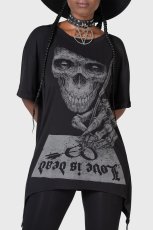 画像1: 🔥SALE🔥Love Is Dead T/トップス【KILL STAR×GODMACHINE】 (1)