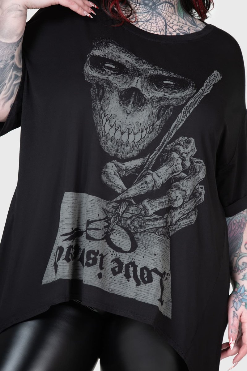 画像8: 🔥SALE🔥Love Is Dead T/トップス【KILL STAR×GODMACHINE】 (8)