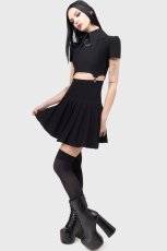 画像4: Darita Suspender Dress / BLACK / ワンピース【KILL STAR】 (4)