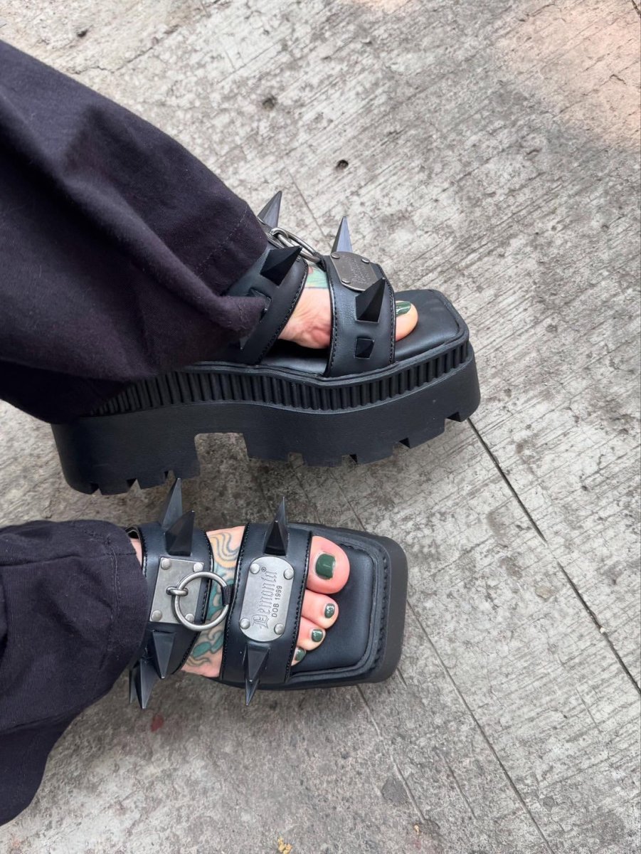 画像13: [取り寄せ]WRATH-13 / 厚底サンダル【DEMONIA】 (13)