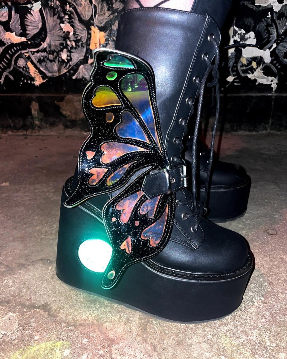 画像8: [取り寄せ]BLAZE-158 / 厚底ブーツ【DEMONIA】 (8)