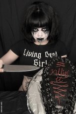 画像11: Living Dead Girl / クロップ丈 / Ｔシャツ【VampireFreaks】 (11)