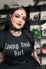 画像13: Living Dead Girl / クロップ丈 / Ｔシャツ【VampireFreaks】 (13)