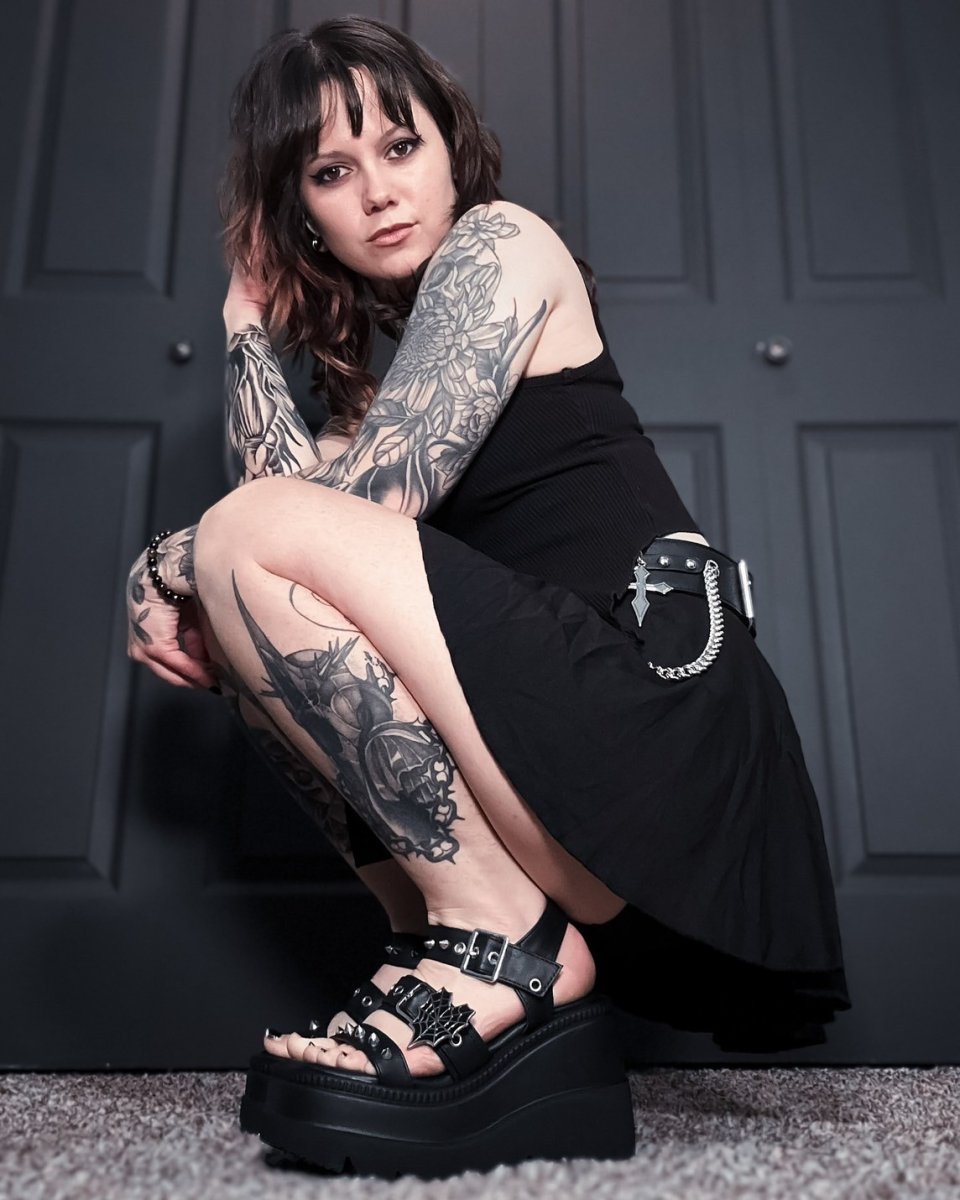 画像7: [取り寄せ]SHAKER-13 / 厚底サンダル【DEMONIA】 (7)