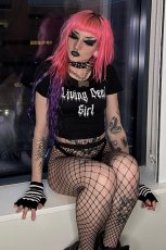 画像8: Living Dead Girl / クロップ丈 / Ｔシャツ【VampireFreaks】 (8)