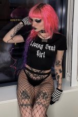 画像7: Living Dead Girl / クロップ丈 / Ｔシャツ【VampireFreaks】 (7)