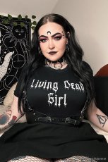 画像12: Living Dead Girl / クロップ丈 / Ｔシャツ【VampireFreaks】 (12)