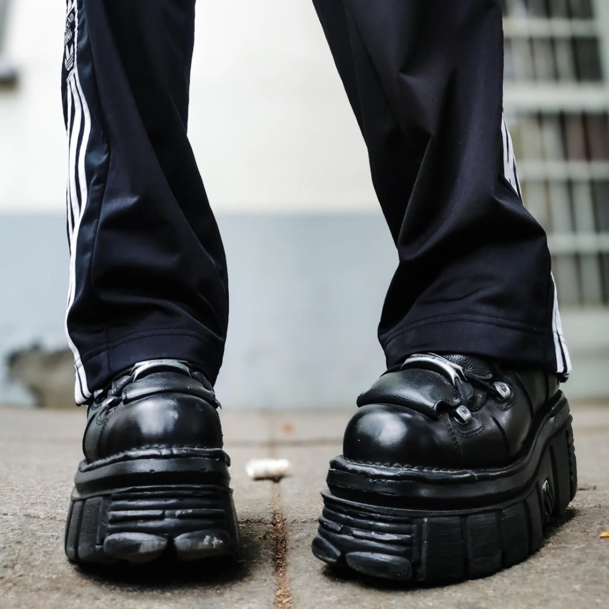 画像24: [取り寄せ] M-106-S29 / プレート /  厚底スニーカー / 本革【NEW ROCK】 (24)