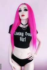 画像18: Living Dead Girl / クロップ丈 / Ｔシャツ【VampireFreaks】 (18)