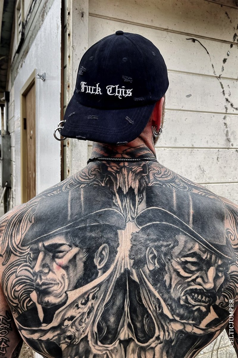 画像18: Fuck This Pierced Baseball Cap / Fuck This / キャップ【VampireFreaks】 (18)