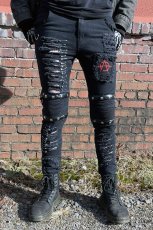 画像17: Annihilate Safety Pin Studded Pants / パンツ【VampireFreaks】 (17)