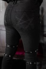 画像8: Annihilate Safety Pin Studded Pants / パンツ【VampireFreaks】 (8)