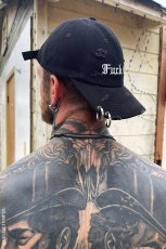 画像17: Fuck This Pierced Baseball Cap / Fuck This / キャップ【VampireFreaks】 (17)