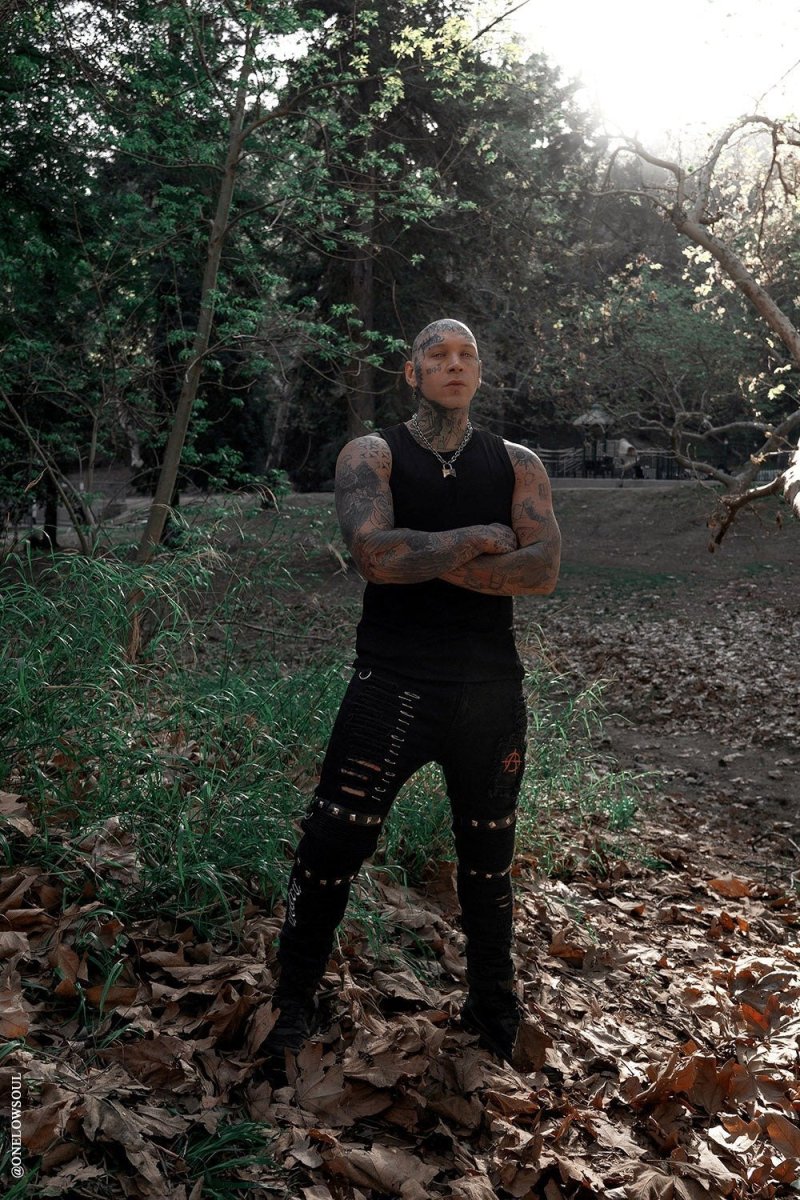 画像12: Annihilate Safety Pin Studded Pants / パンツ【VampireFreaks】 (12)