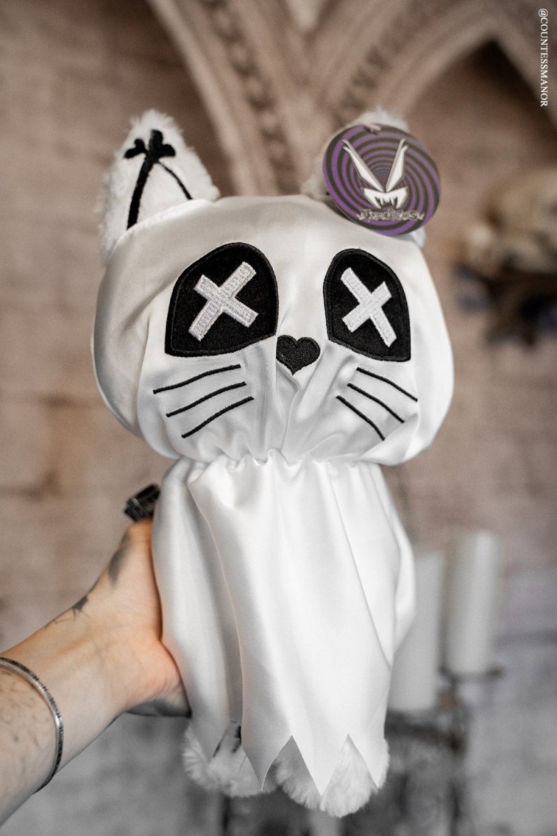 画像3: Ghost Kitty Plush Toy / ぬいぐるみ【VampireFreaks】 (3)