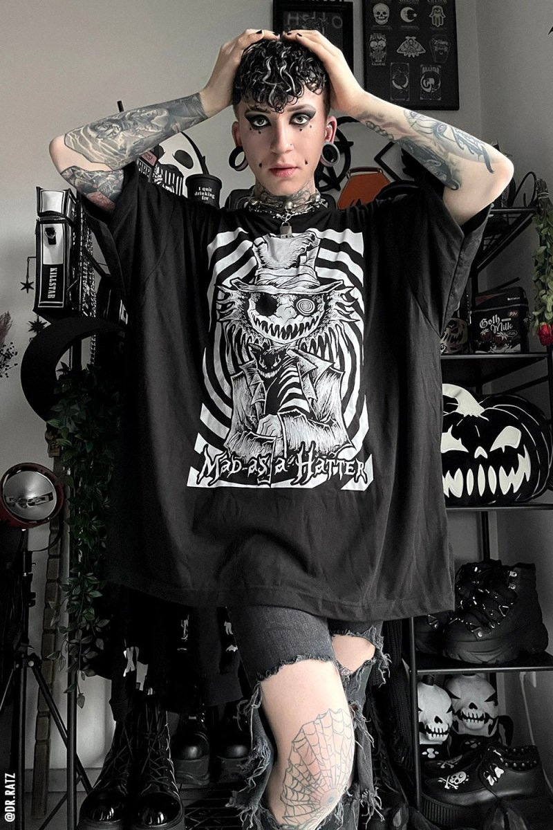 画像7: Mad as a Hatter Tee / Tシャツ【VampireFreaks】 (7)