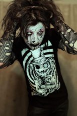 画像4: Mad as a Hatter Tee / Ｔシャツ【VampireFreaks】 (4)