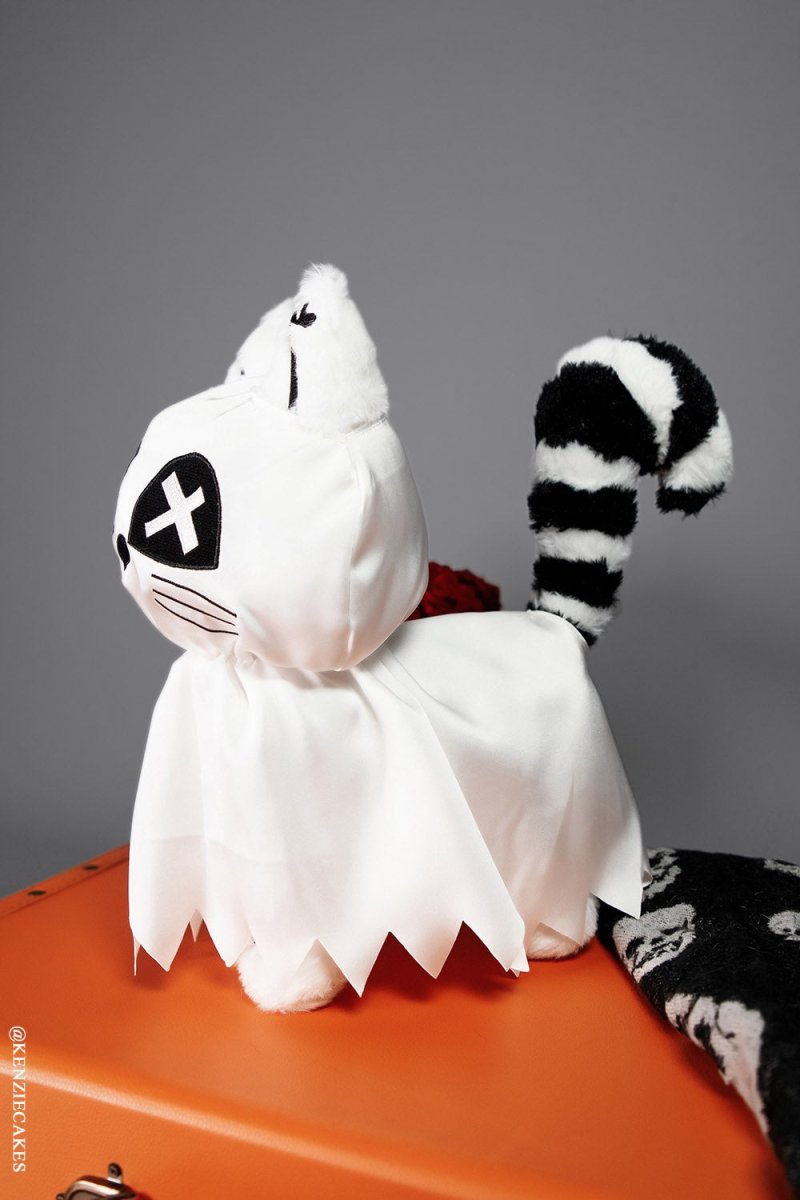 画像8: Ghost Kitty Plush Toy / ぬいぐるみ【VampireFreaks】 (8)