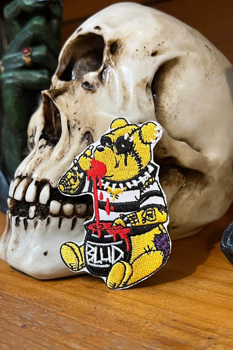 画像4: Winnie the Pooh's Bloody Honey Patch / アイロンパッチ【VampireFreaks】 (4)