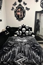 画像8: Vampire Castle Throw Blanket / ブランケット【VampireFreaks】 (8)