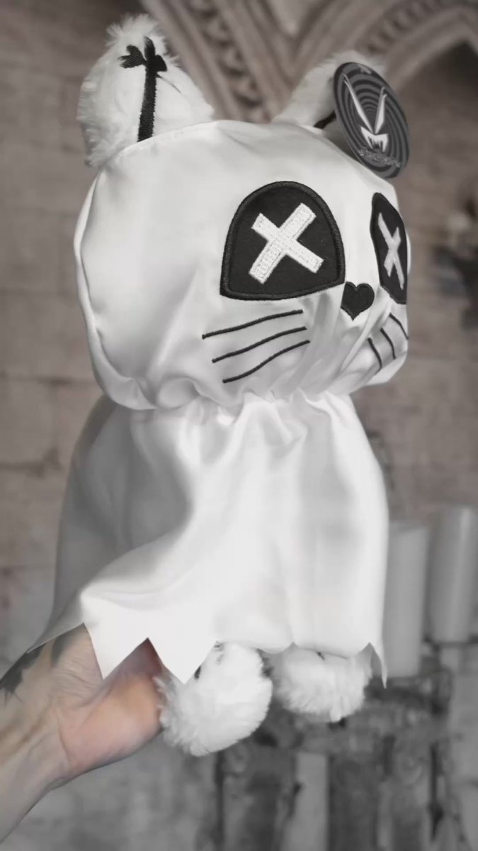 画像6: Ghost Kitty Plush Toy / ぬいぐるみ【VampireFreaks】 (6)