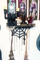 画像8: Spiderweb Jewelry Display Shelf / シェルフ【VampireFreaks】 (8)
