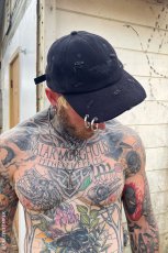画像5: Vampire Bat Pierced Baseball Cap / Black / キャップ【VampireFreaks】 (5)