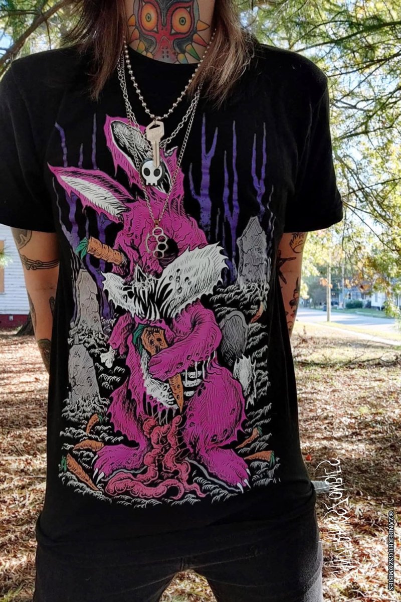 画像1: Zombunny / Ｔシャツ【VampireFreaks】 (1)