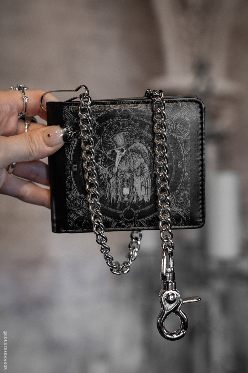 画像1: Plague Doctor Bifold Wallet / お財布【VampireFreaks】 (1)