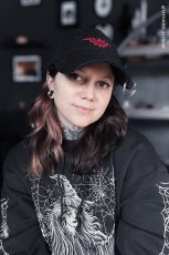 画像5: Vampire Bat Pierced Baseball Cap / Red / キャップ【VampireFreaks】 (5)
