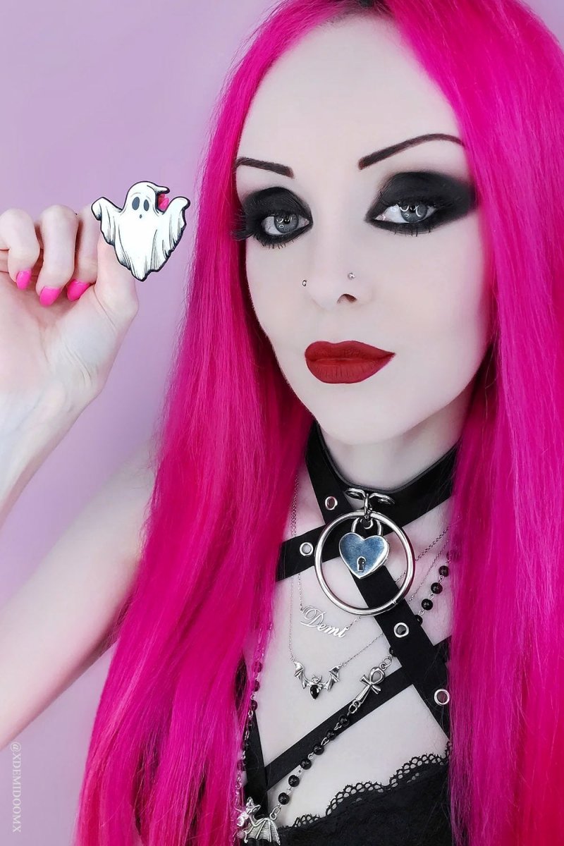 画像5: Ghostie Enamel Pin / ピン【VampireFreaks】 (5)