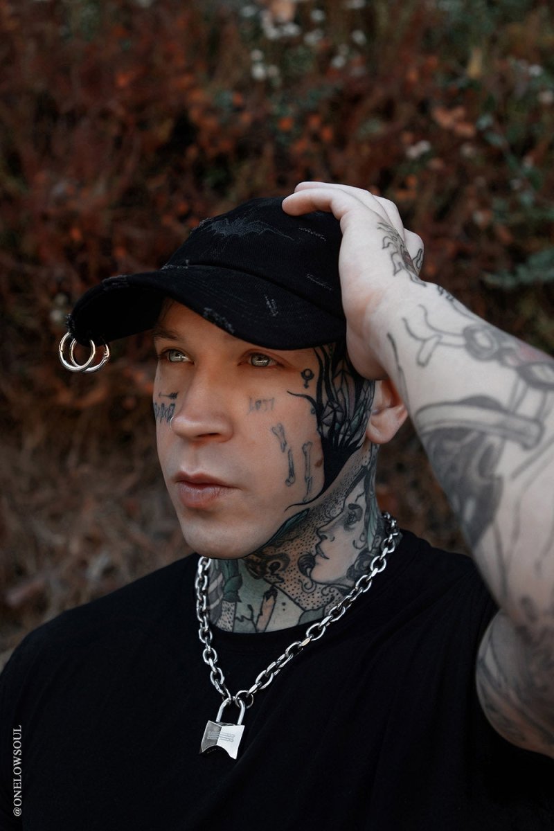 画像15: Vampire Bat Pierced Baseball Cap / Black / キャップ【VampireFreaks】 (15)