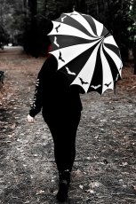 画像1: Batwing Pagoda Umbrella / パゴダ傘【VampireFreaks】 (1)