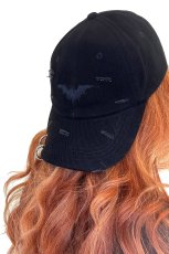画像22: Vampire Bat Pierced Baseball Cap / Black / キャップ【VampireFreaks】 (22)